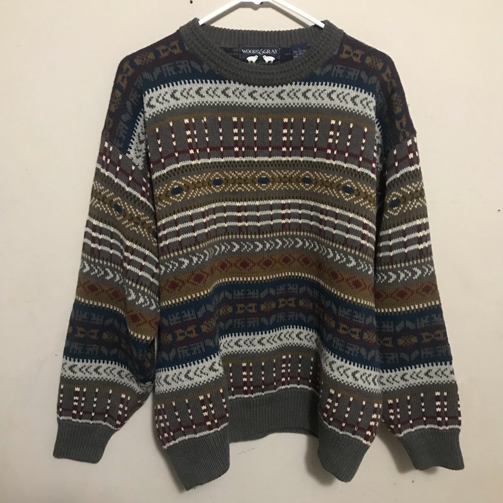 Vintage Grandpa Sweater